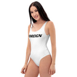 FOREIGN One-Piece Swimsuit