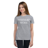Youth Winners Work Short Sleeve T-Shirt