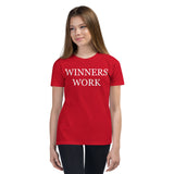 Youth Winners Work Short Sleeve T-Shirt