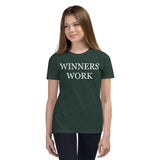 Youth Winners Work Short Sleeve T-Shirt