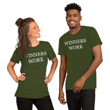 Winners Work Premium Short-Sleeve Unisex T-Shirt