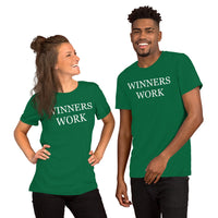 Winners Work Premium Short-Sleeve Unisex T-Shirt