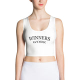 Winners Work Crop Tank