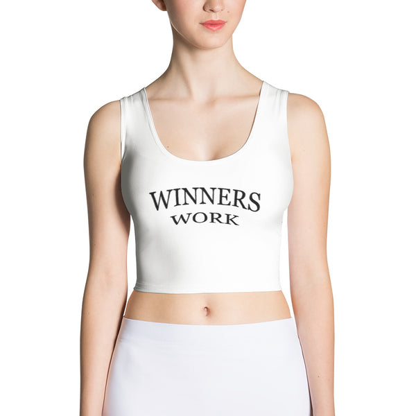Winners Work Crop Tank