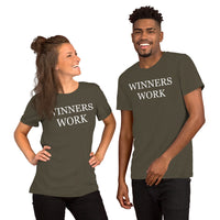 Winners Work Premium Short-Sleeve Unisex T-Shirt