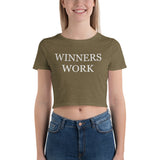 Winners Work Women’s Crop Tee