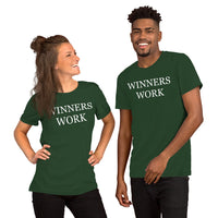 Winners Work Premium Short-Sleeve Unisex T-Shirt