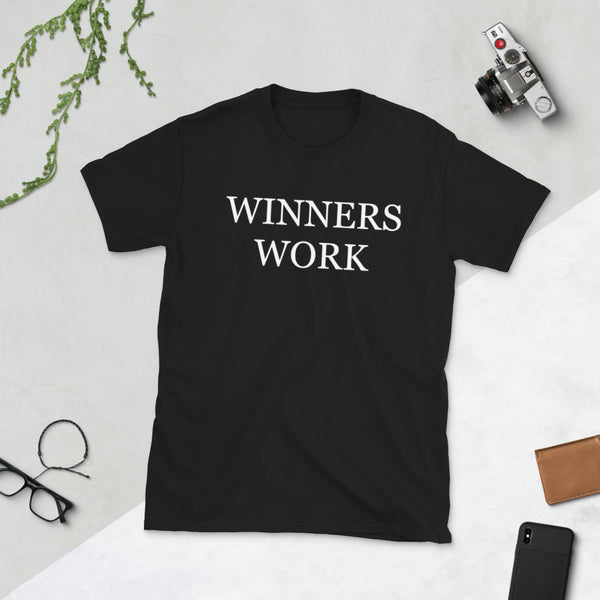 Winners Work Fitness.com Short-Sleeve Unisex T-Shirt